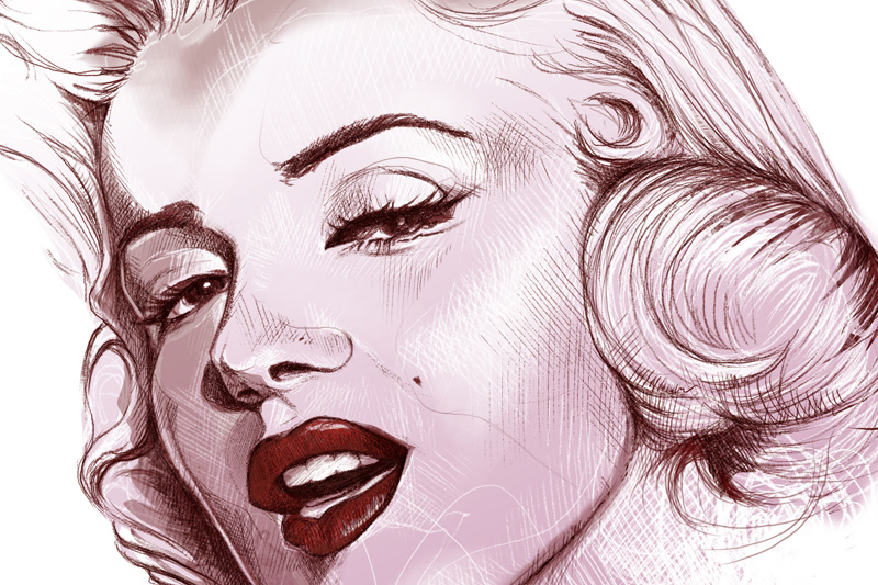 Lámina Marilyn vs Norma